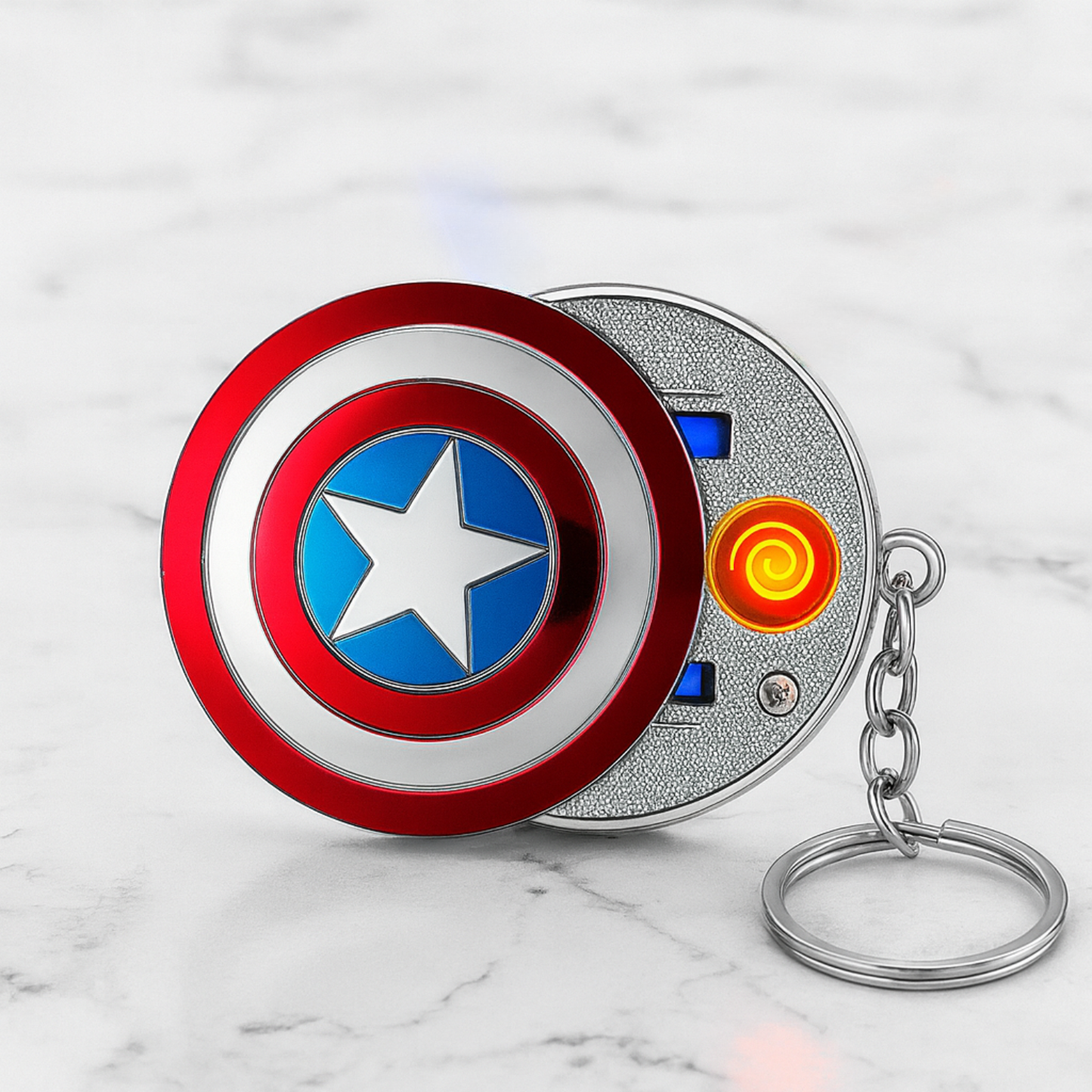 CAPTAIN AMERICA'S SHIELD COIL LIGHTER