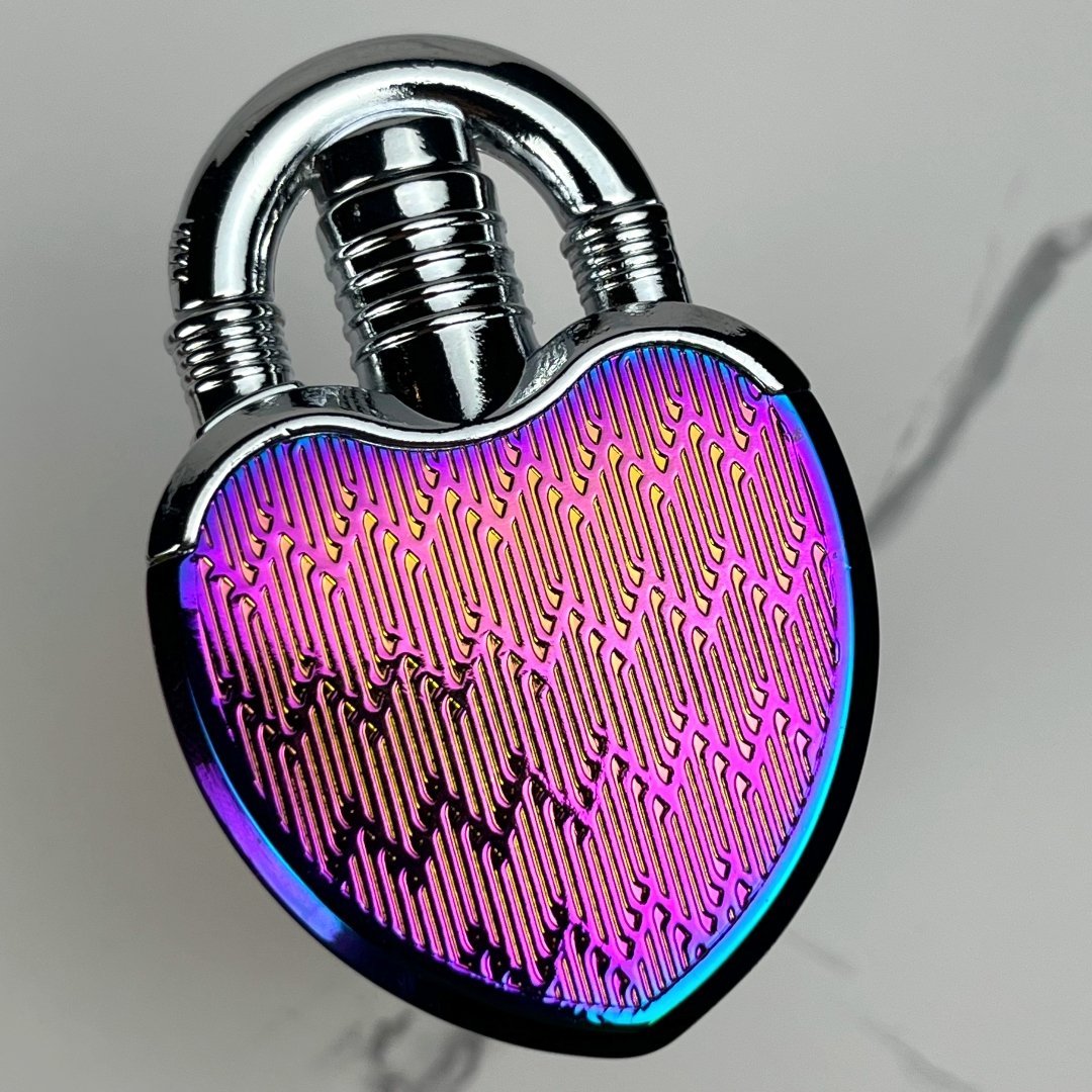 HEART LOCK LIGHTER - LuxuryFlameCo