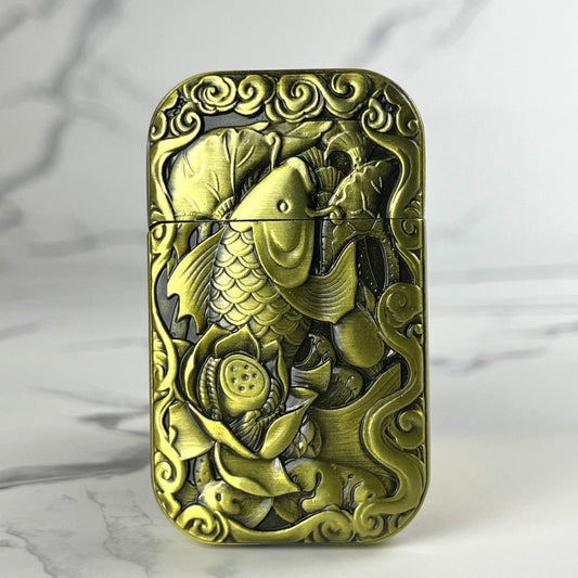 ANCIENT ENGRAVED LIGHTERS - LuxuryFlameCo