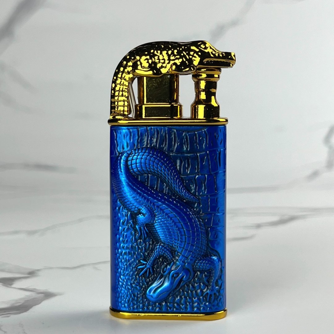 ENGRAVED CROC LIGHTERS - LuxuryFlameCo