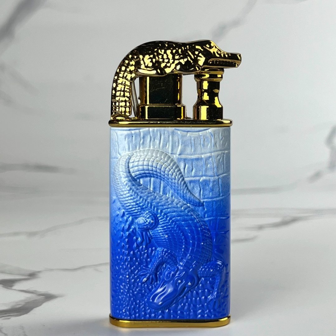 ENGRAVED CROC LIGHTERS - LuxuryFlameCo