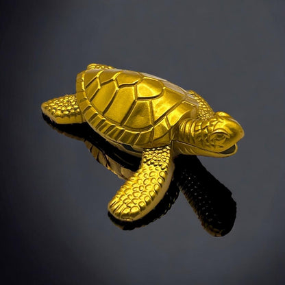 GOLDEN TURTLE LIGHTER - LuxuryFlameCo