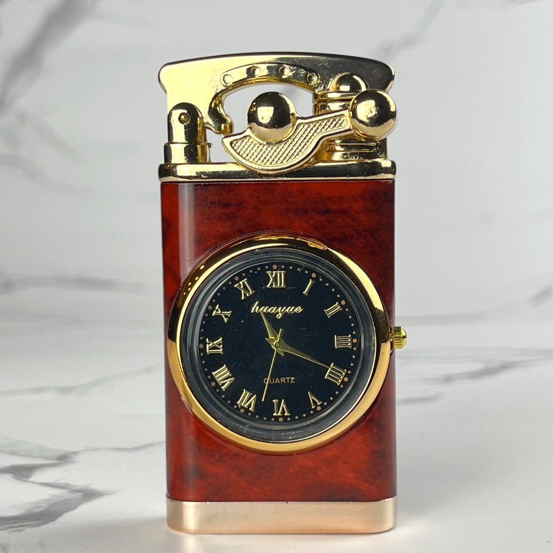 LEVER CLOCK LIGHTER - LuxuryFlameCo