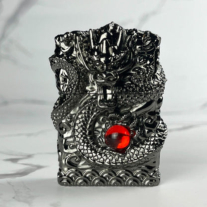 REINFORCED DRAGON ZIPPO LIGHTER - LuxuryFlameCo