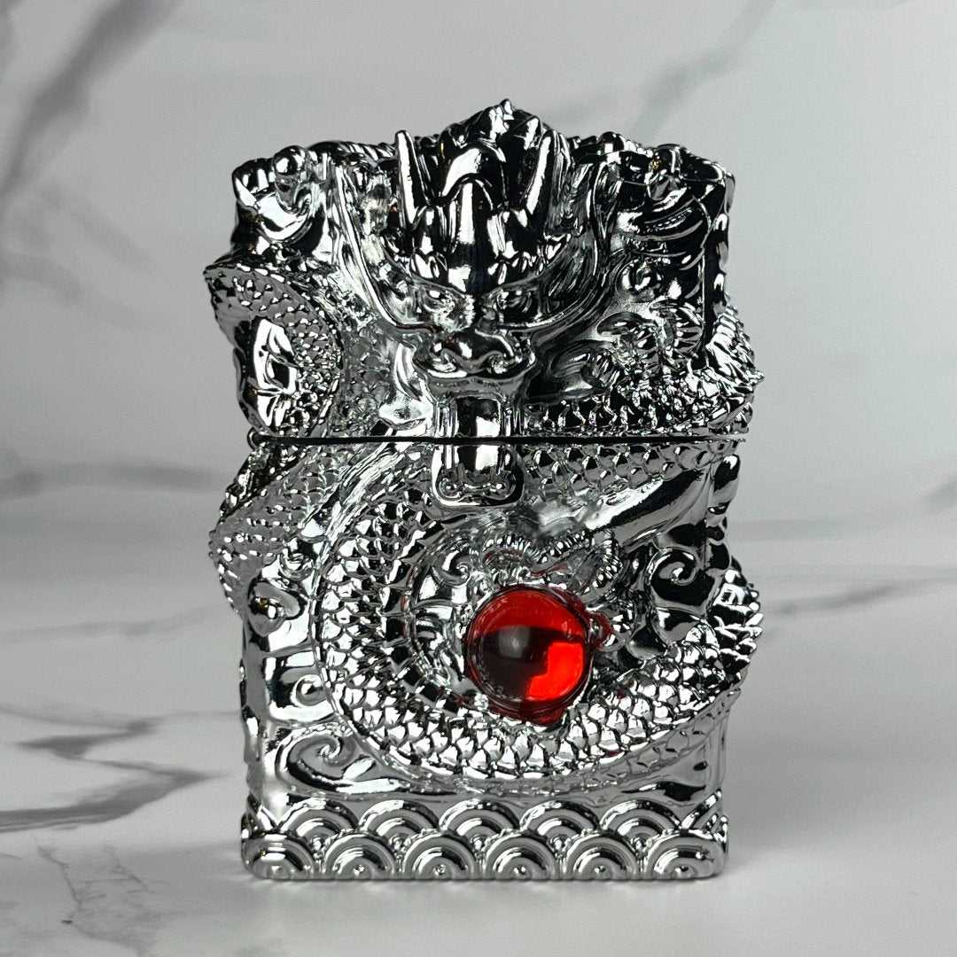 REINFORCED DRAGON ZIPPO LIGHTER - LuxuryFlameCo